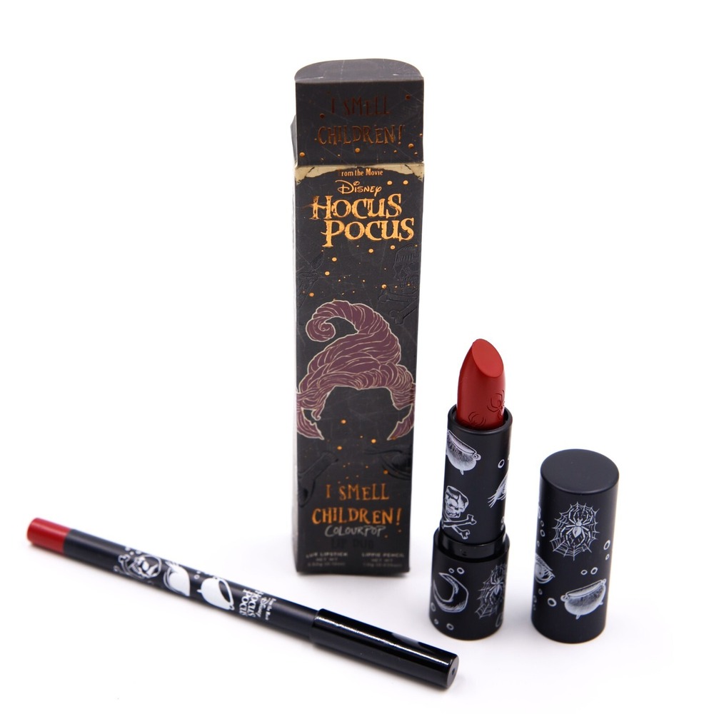Colourpop x Hocus‎ Pocus I Smell Children Lip Kit Lux Lipstick and Lippie Pencil